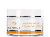Kremy do twarzy - Clarena Liposome Salycilic & Pyruvic Acid Cream Krem przeciwtrądzikowy z kwasem pirogronowym i salicylowym 50ml - miniaturka - grafika 1