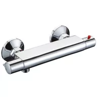 Baterie wannowe i prysznicowe - SCHÜTTE Bateria prysznicowa z mieszaczem i termostatem VICO, chrom - miniaturka - grafika 1