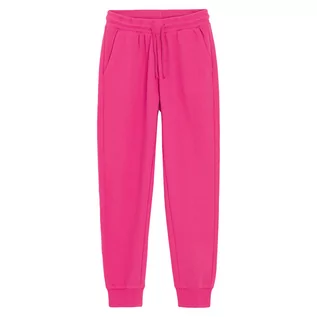 Spodnie i spodenki dla dziewczynek - Cool Club, Spodnie dresowe dziewczęce, różowe - grafika 1