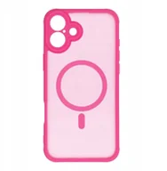Etui i futerały do telefonów - Futerał FULL MATTE MAG COVER kompatybilny z MagSafe do IPHONE 14 Pro różowy - miniaturka - grafika 1
