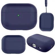 Akcesoria do słuchawek - Etui silikonowe do AirPods Pro 2 navy - miniaturka - grafika 1