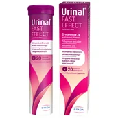 Układ moczowy i płciowy - Urinal Fast Effect, smak żurawinowo-jagodowy, 20 tabletek musujących - miniaturka - grafika 1