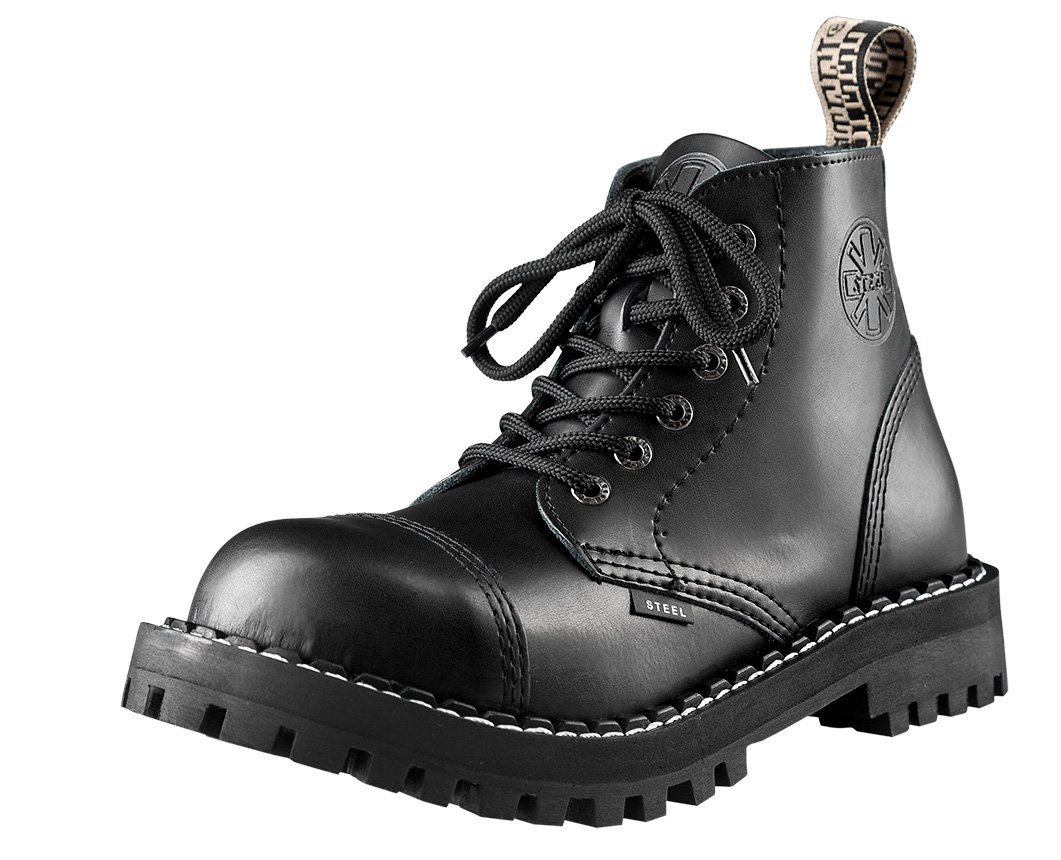 glany STEEL - BLACK (6 dziurek)-42