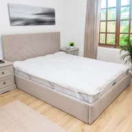 Prześcieradła - ochraniacz na materac - prześcieradło 220x200cm podkład na nietrzymanie moczu prześcieradło zmywalne materac na nietrzymanie moczu podkład na łóżko ochraniacz na materac ochrona przed wilgocią podkład na materac 220 x 200 cm - miniaturka - grafika 1