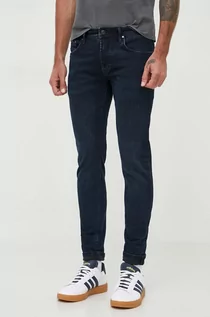 Spodnie męskie - Pepe Jeans jeansy Stanley męskie kolor granatowy - grafika 1