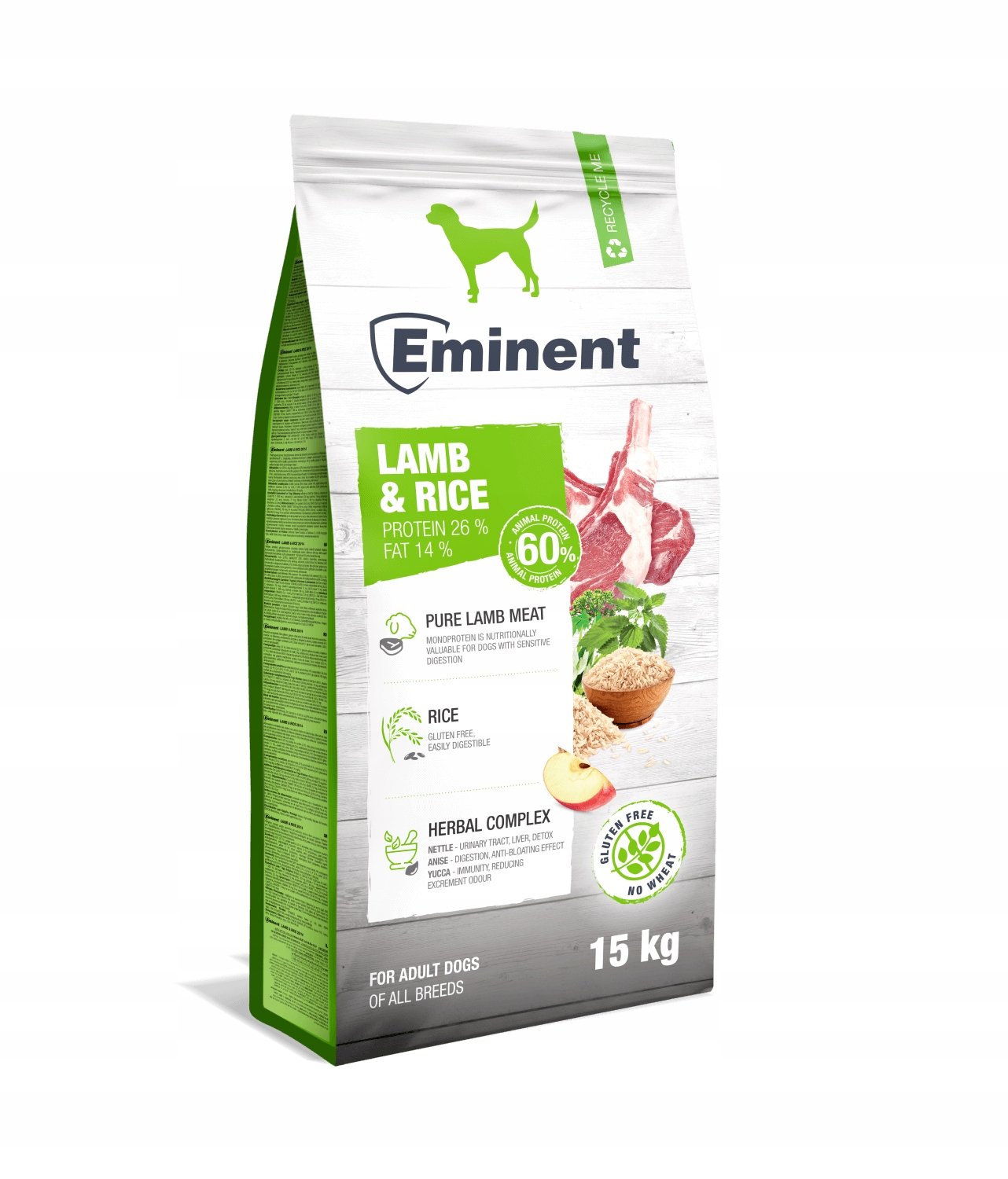 Eminent Lamb&Rice 26/14 15kg