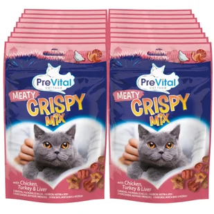 Drobiowy przysmak dla dorosłych kotów PreVital Snack 16x60g - Przysmaki dla kotów Drobiowy przysmak dla dorosłych kotów PreVital Snack 16x60g - Przysmaki dla kotów - miniaturka - grafika 1