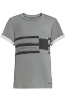 Koszulki i topy damskie - Koszulka dziecięca Vaude Tammar Shirt II szara -110 - miniaturka - grafika 1