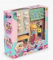 Figurki dla dzieci - Zestaw Zabawek Salon Stół Krzesła Lalka Mymy City Living Room Akcesoria - miniaturka - grafika 1