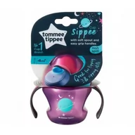 Kubki dla dzieci - Tommee Tippee 471505 PIERWSZY KUBEK Z UCHWYTAMI 150ML GIRL 4+ 66267-uniw - miniaturka - grafika 1