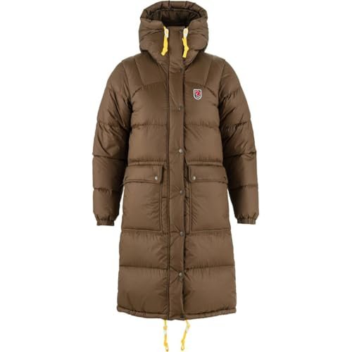FJALLRAVEN 86126-299 Expedition Long Down Parka W Kurtka damska Dark Oak Rozmiar XS