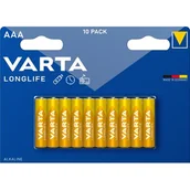 Baterie i akcesoria - Varta Bateria Longlife Extra 10xAAA 4103101461 - miniaturka - grafika 1