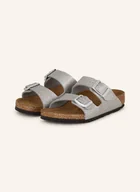 Klapki i japonki damskie - Birkenstock Klapki Arizona silber - miniaturka - grafika 1
