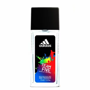 adidas Team Five dezodorant perfumowany 75ml spray - Dezodoranty i antyperspiranty męskie - miniaturka - grafika 1