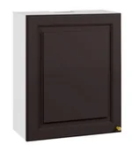 Meble kuchenne - Bristol Szafka Wisząca Wysoka Z Czarnym Okapem Gok-60-H92 Czarny Mat - miniaturka - grafika 1