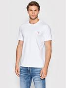 Koszulki męskie - GUESS T-Shirt M2YI36 I3Z11 Biały Slim Fit - miniaturka - grafika 1