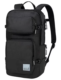 Jack Wolfskin Auckland Pack Plecak Dzienny Dla Dorosłych, Ultra Black, One Size - Plecaki - miniaturka - grafika 1