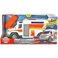 Samochody i pojazdy dla dzieci - Simba Toys Auto Ambulans biały 30cm - miniaturka - grafika 1