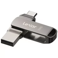 Pendrive - Lexar 256GB JumpDrive® D400 USB 3.1 Type-C 130MB/s - darmowy odbiór w 22 miastach i bezpłatny zwrot Paczkomatem aż do 15 dni - miniaturka - grafika 1