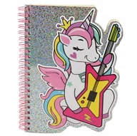 Szkolne artykuły papiernicze - NOTES DLA DZIECI KOŁOWY ZESZYT W LINIE SYRENA JEDNOROŻEC RÓŻNE WZORY - miniaturka - grafika 1