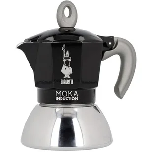 Bialetti New Moka Induction 2tz Czarna 0006932 - Zaparzacze i kawiarki - miniaturka - grafika 1