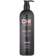 Szampony do włosów - Farouk Chi Luxury Black Seed Shampoo szampon nawilżajacy z olejkiem z czarnuszki 739ml - miniaturka - grafika 1