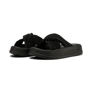 Damskie Klapki PUMA LEADCAT PLATFORM 40034001 – Czarny - Klapki i japonki damskie - miniaturka - grafika 1