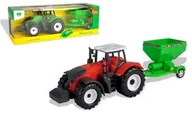 Samochody i pojazdy dla dzieci - Traktor z napędem i maszyną mix - miniaturka - grafika 1