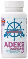 Witaminy i minerały - ADEK 5000 Complex, 90 kapsułek, Navigator - miniaturka - grafika 1