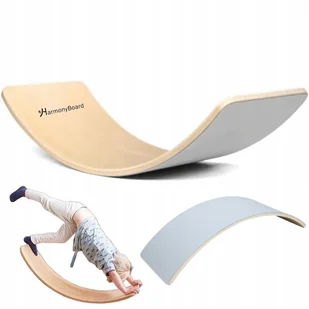 Deska do Balansowania Montessori z Filcem Balansująca Duża Harmony Board - Skoczki dla dzieci - miniaturka - grafika 1