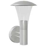 Lampy ogrodowe - vidaXL Kinkiet zewnętrzny, srebrny, stal nierdzewna - miniaturka - grafika 1
