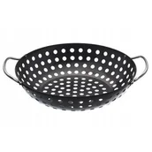 Pokrowce na grilla - LANDMANN Kosz do grillowania okrągły LANDMANN 13116 - miniaturka - grafika 1