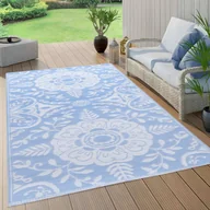 Dywany zewnętrzne - VidaXL Dywan na zewnątrz, błękitny, 160x230 cm, PP! 310454 VidaXL - miniaturka - grafika 1