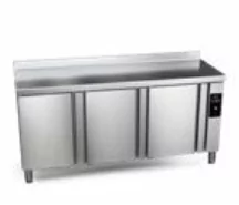 Stół chłodniczy bez agregatu 1492x700x850mm ASBER GREEN LINE GTP-7-147-30 R D - Stoły gastronomiczne - miniaturka - grafika 1