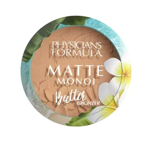 PHYSICIANS FORMULA MATTE MONOI BUTTER BRONZER MATTE LIGHT 9G - Bronzery i konturowanie twarzy - miniaturka - grafika 1