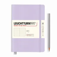 Notesy i bloczki - Notatnik Leuchtturm1917 Medium A5, miękka oprawa, kropki, lilac - miniaturka - grafika 1