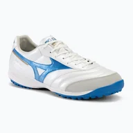 Piłka nożna - Buty piłkarskie męskie Mizuno Morelia Sala Pro TF white/laser blue/gold WYSYŁKA W 24H 30 DNI NA ZWROT - miniaturka - grafika 1