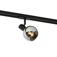 Lampy sufitowe - QAZQA Nowoczesny czarny reflektor do systemu szynowego 1-fazowego - Iconic Lava - miniaturka - grafika 1