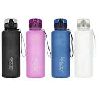 Shakery i bidony sportowe - Butelka na wodę z tritanu sportowa jednokolorowa 4FIZJO 1l, różne kolory - miniaturka - grafika 1