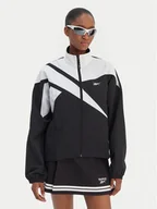 Bluzy damskie - Reebok Bluza Silvia RK25517CCW Czarny Relaxed Fit - miniaturka - grafika 1