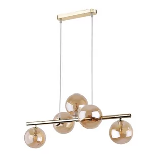 Estera lampa wisząca 5-punktowa złota 4549 - Lampy sufitowe - miniaturka - grafika 1