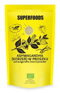 Bio Planet Inna Ashwagandha korzeń w proszku BIO 150g - Suplementy naturalne - miniaturka - grafika 1