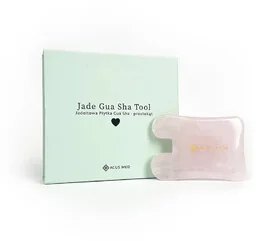 Kamień Gua Sha Jadeitowa płytka do masażu Acus Med - prostokąt - różowy - Pozostałe urządzenia kosmetyczne Kamień Gua Sha Jadeitowa płytka do masażu Acus Med - prostokąt - różowy - Pozostałe urządzenia kosmetyczne - miniaturka - grafika 1