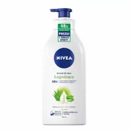 Balsamy i kremy do ciała - Nivea ŁAGODZĄCY BALSAM DO CIAŁA Z ALOESEM DO SKÓRY SUCHEJ 625 ML - miniaturka - grafika 1