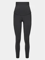 Legginsy - Reebok Legginsy ciążowe Lux Maternity HT6997 Czarny Slim Fit - miniaturka - grafika 1