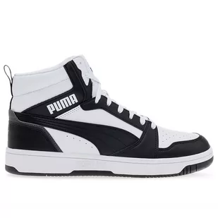 Buty Puma Rebound V6 39232601 - biało-czarne - Buty sportowe męskie - miniaturka - grafika 1