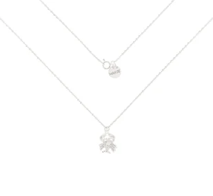 Srebrny naszyjnik ze znakiem zodiaku Rak 42 cm - Naszyjniki - miniaturka - grafika 1