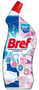 Henkel Żel czyszczący do toalet Bref WC Hygienically Clean & Shine Floral Delight 700 ml - Inne artykuły czyszczące - miniaturka - grafika 2