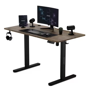 Biurko SENSE7 elektryczne Nojo 120x60 Black Oak - Biurka gamingowe - miniaturka - grafika 1