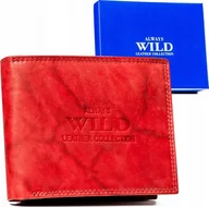 Portfele - Always Wild Duży portfel męski ze skóry naturalnej - Always Wild NoSize - miniaturka - grafika 1